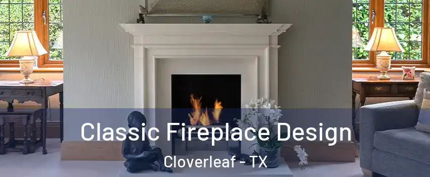  Classic Fireplace Design Cloverleaf - TX