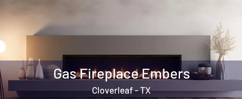  Gas Fireplace Embers Cloverleaf - TX
