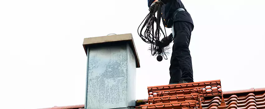 Chimney Brush Cleaning in Cloverleaf, Texas