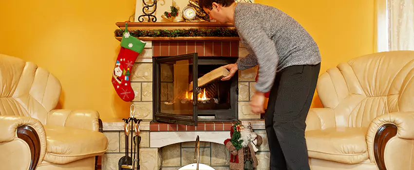 Gas to Wood-Burning Fireplace Conversion Services in Cloverleaf, Texas