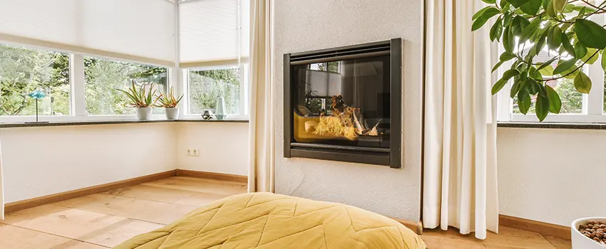Residential Fireplace Ceramic Glass Installation in Cloverleaf, TX