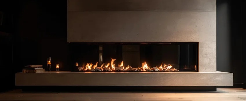 Gas Fireplace Ember Bed Design Services in Cloverleaf, Texas
