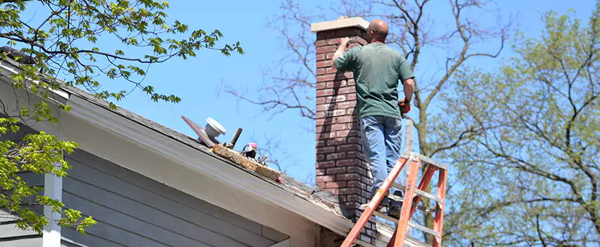 Vinyl and PVC Chimney Flashing Installation in Cloverleaf, TX