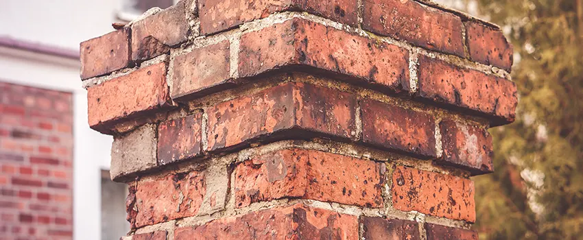 Cracked Chimney Bricks Repair Cost in Cloverleaf, Texas