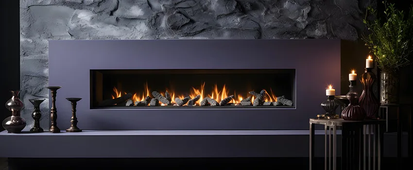 Ember Bed for Ventless Gas Fireplace in Cloverleaf, TX