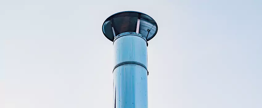 Insulated Metal Chimney Installation in Cloverleaf, TX